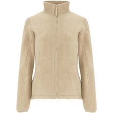 Load image into Gallery viewer, Artic women's full zip fleece jacket — Sand