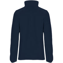 Load image into Gallery viewer, Artic women's full zip fleece jacket — Navy Blue (back)