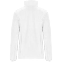 Load image into Gallery viewer, Artic women's full zip fleece jacket — White (back)