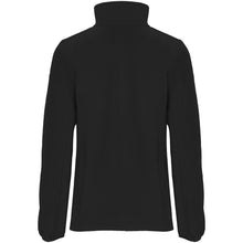 Load image into Gallery viewer, Artic women's full zip fleece jacket — Black (back)