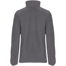 Load image into Gallery viewer, Artic women's full zip fleece jacket — Lead (back)