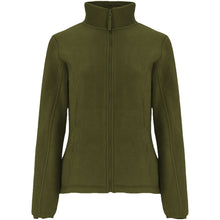 Load image into Gallery viewer, Artic women's full zip fleece jacket — Pine Green