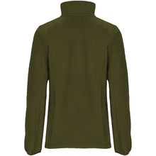 Load image into Gallery viewer, Artic women's full zip fleece jacket — Pine Green (back)