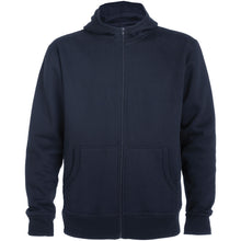 Load image into Gallery viewer, Montblanc 280 g/m² unisex full zip hoodie — Navy Blue