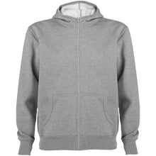 Load image into Gallery viewer, Montblanc 280 g/m² unisex full zip hoodie — Heather grey