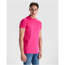 Load image into Gallery viewer, Atomic 150 g/m2 short sleeve unisex t-shirt — lifestyle