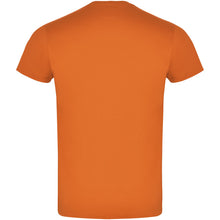 Load image into Gallery viewer, Atomic 150 g/m2 short sleeve unisex t-shirt — Orange (back)