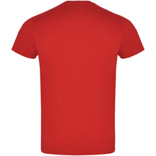 Load image into Gallery viewer, Atomic 150 g/m2 short sleeve unisex t-shirt — Red (back)