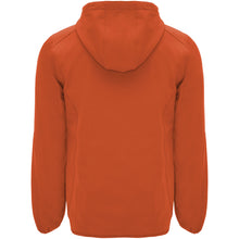 Load image into Gallery viewer, Siberia unisex softshell jacket — Vermillon Orange (back)