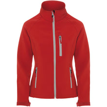 Load image into Gallery viewer, Antartida women's softshell jacket — Red
