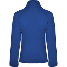 Load image into Gallery viewer, Antartida women's softshell jacket — Royal blue (back)