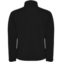 Load image into Gallery viewer, Rudolph unisex softshell jacket — Black (back)