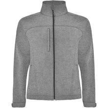Load image into Gallery viewer, Rudolph unisex softshell jacket — Heather Black