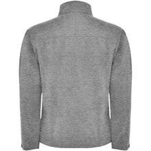 Load image into Gallery viewer, Rudolph unisex softshell jacket — Heather Black (back)