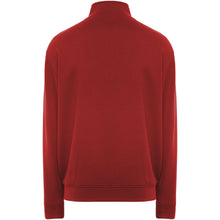 Load image into Gallery viewer, Ulan 280 g/m² unisex full zip sweater — Red (back)