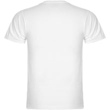 Load image into Gallery viewer, Samoyedo 155 g/m² short sleeve men's v-neck t-shirt — White (back)