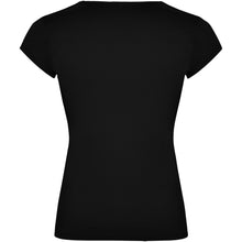 Load image into Gallery viewer, Belice 200 g/m² short sleeve women's t-shirt — Black (back)