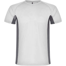 Load image into Gallery viewer, Shanghai 140 g/m² short sleeve men's sports t-shirt — White / Dark Lead