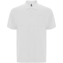 Load image into Gallery viewer, Centauro Premium 220 g/m² short sleeve unisex polo — White