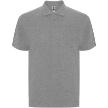 Load image into Gallery viewer, Centauro Premium 220 g/m² short sleeve unisex polo — Marl Grey