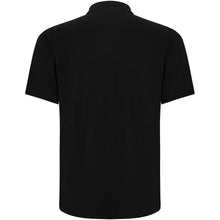 Load image into Gallery viewer, Centauro Premium 220 g/m² short sleeve unisex polo — Black (back)