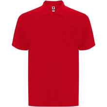 Load image into Gallery viewer, Centauro Premium 220 g/m² short sleeve unisex polo — Red