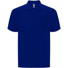 Load image into Gallery viewer, Centauro Premium 220 g/m² short sleeve unisex polo — Blue