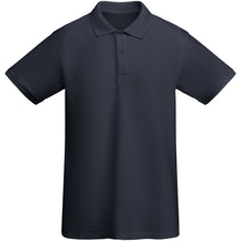 Load image into Gallery viewer, Prince 210 g/m² organic cotton short sleeve men's polo — Navy Blue