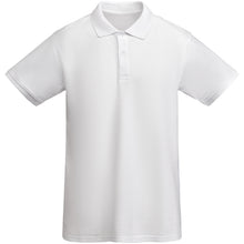 Load image into Gallery viewer, Prince 210 g/m² organic cotton short sleeve men's polo — White