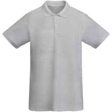 Load image into Gallery viewer, Prince 210 g/m² organic cotton short sleeve men's polo — Marl Grey