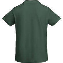 Load image into Gallery viewer, Prince 210 g/m² organic cotton short sleeve men's polo — Bottle green (back)