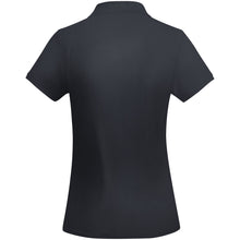 Load image into Gallery viewer, Prince 210 g/m² organic cotton short sleeve women's polo — Navy Blue (back)