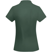 Load image into Gallery viewer, Prince 210 g/m² organic cotton short sleeve women's polo — Bottle green (back)
