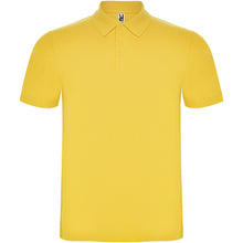 Load image into Gallery viewer, Austral 180 g/m2 short sleeve unisex polo — Yellow