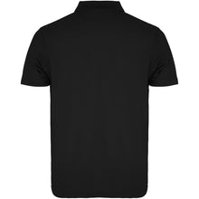Load image into Gallery viewer, Austral 180 g/m2 short sleeve unisex polo — Black (back)