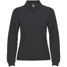 Load image into Gallery viewer, Estrella 220 g/m² long sleeve women's polo — Dark Lead