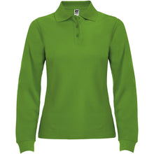 Load image into Gallery viewer, Estrella 220 g/m² long sleeve women's polo — Grass Green