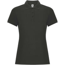 Load image into Gallery viewer, Pegaso Premium 220 g/m² short sleeve women's polo — Dark Lead
