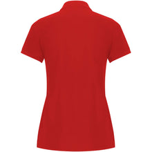 Load image into Gallery viewer, Pegaso Premium 220 g/m² short sleeve women's polo — Red (back)