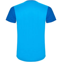 Load image into Gallery viewer, Detroit 130 g/m² short sleeve unisex sports t-shirt — Royal blue (back)