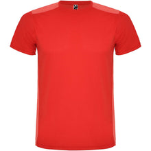 Load image into Gallery viewer, Detroit 130 g/m² short sleeve unisex sports t-shirt — Red