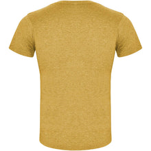 Load image into Gallery viewer, Fox 150 g/m² short sleeve men's t-shirt — Heather Mustard (back)