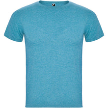 Load image into Gallery viewer, Fox 150 g/m² short sleeve men's t-shirt — Heather turquoise