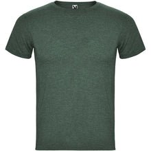 Load image into Gallery viewer, Fox 150 g/m² short sleeve men's t-shirt — Heather Bottle Green