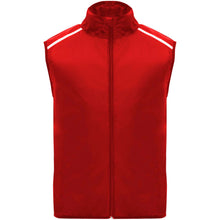 Load image into Gallery viewer, Jannu unisex lightweight running bodywarmer — Red