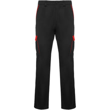 Load image into Gallery viewer, Trooper 250 g/m2 workwear trousers — Black / Red