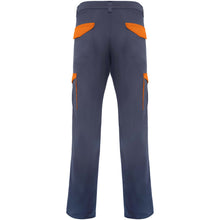 Load image into Gallery viewer, Trooper 250 g/m2 workwear trousers — Lead / Orange (back)