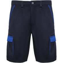 Load image into Gallery viewer, Tahoe 250 g/m2 workwear shorts — Navy Blue / Royal blue