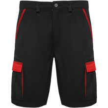 Load image into Gallery viewer, Tahoe 250 g/m2 workwear shorts — Black / Red