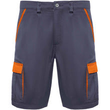 Load image into Gallery viewer, Tahoe 250 g/m2 workwear shorts — Lead / Orange